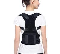 AISNXOQI Posture Corrector, Shoulder Posture Correction Hunchback finalizes The Design The Back Fixed Belt Sitting Posture Correction,L