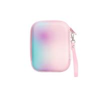 Aisnyho Camera Hard Case Compatible with Fujifilm Instax Mini EVO Link Link2 Liplay Instant Camera,Carrying Protective Case EVA Storage Cover Bag (Gradient Blue Pink)