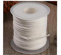 Aisoway 1 Roll Candle Wick Cotton Candle Woven Wick for Candle DIY and Candle Making