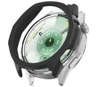 AISPORTS 2 Pack Compatible for Huawei Watch GT 6 46mm Case, Hard PC Edge Bumper Case Shockproof Impact Resistant Watch Dial Circle Frame Shell Skin Protective Cover for Huawei GT 6 46mm