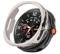 AISPORTS 2 Pack Compatible for Samsung Galaxy Watch 8 Classic 46mm Case, Hard PC Edge Bumper Case Shockproof Impact Resistant Watch Frame Shell Protective Cover for Samsung Galaxy Watch 8 Classic 46mm