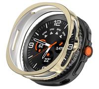 AISPORTS 2 Pack Compatible for Samsung Galaxy Watch 8 Classic 46mm Case, Ultra Thin Soft Flexible TPU Edge Bumper Case Shockproof Frame Shell Protective Cover for Samsung Galaxy Watch 8 Classic 46mm