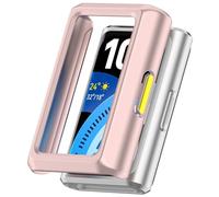 AISPORTS 2 PCS Compatible for Huawei Band 11 Pro/11 Pro NFC Case, Hard PC Edge Bumper Case Shockproof Impact Resistant Watch Circle Armor Frame Shell Protective Cover for Huawei Band 11 Pro/11 Pro NFC