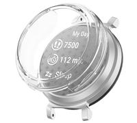 AISPORTS 2 PCS Watch Case Compatible for Garmin Lily 2 Case, Ultra-Thin Soft Flexible TPU Silicone Edge Bumper Case Shockproof Impact Resistant Frame Shell Skin Protective Case Cover for Garmin Lily 2