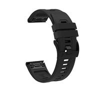 AISPORTS 26mm Quick Fit Watch Strap Compatible with Garmin Tactix 7/7 Pro/Bravo/Charlie/Delta Strap Silicone Sport Wristband Replacement Strap for Garmin Enduro 2/Enduro/Quatix 7X Solar/6X Solar/3