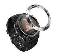 AISPORTS Bezel Loop Compatible with Garmin Fenix 3/Fenix 3 HR Bezel Ring Adhesive Cover Anti Scratch Stainless Steel Metal Bezel Styling Frame Circle Protective Case Cover for Garmin Fenix 3/3 HR