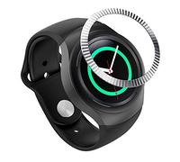 AISPORTS Bezel Ring Compatible for Samsung Galaxy Watch 42mm Bezel Loop Adhesive Cover Frame Anti Scratch Stainless Steel Metal Bezel Styling Dial Protective Case Cover for Samsung Gear Sport/Gear S2