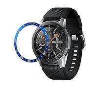 AISPORTS Bezel Ring Compatible for Samsung Galaxy Watch 46mm Bezel Loop Women Men, Bezel Styling Adhesive Cover Stainless Steel Metal Circle Protective Case Cover for Samsung Gear S3 Frontier/Classic