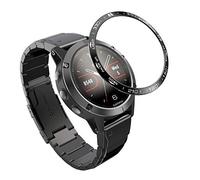 AISPORTS Bezel Styling Compatible for Garmin Fenix 5/5 Plus Bezel Ring Adhesive Cover Anti Scratch Protection Stainless Steel Metal Loop Dial Protective Case Cover for Fenix 5/5 Plus