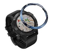 AISPORTS Bezel Styling Compatible for Garmin Fenix 6X/Fenix 6X Pro Bezel Ring Adhesive Cover Anti Scratch Protection Stainless Steel Metal Bezel Loop Protective Case Cover for Fenix 6X/Fenix 6X Pro