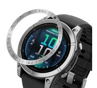 AISPORTS Bezel Styling Compatible for Garmin Fenix 8 51mm Bezel Ring Adhesive Cover Anti Scratch Protection Stainless Steel Metal Bezel Loop Frame Circle Protective Case Cover for Garmin Fenix 8 51mm