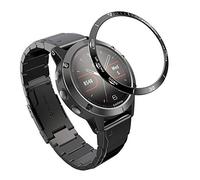 AISPORTS Bezel Styling Compatible with Garmin Fenix 5/Fenix 5 Plus Bezel Ring Adhesive Cover Anti Scratch Protection Stainless Steel Metal Bezel Loop Protective Case Cover for Fenix 5/Fenix 5 Plus