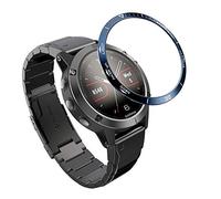 AISPORTS Bezel Styling Compatible with Garmin Fenix 5/Fenix 5 Plus Bezel Ring Adhesive Cover Anti Scratch Protection Stainless Steel Metal Bezel Loop Protective Case Cover for Fenix 5/Fenix 5 Plus
