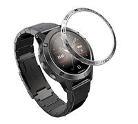 AISPORTS Bezel Styling Compatible with Garmin Fenix 5/Fenix 5 Plus Bezel Ring Adhesive Cover Anti Scratch Protection Stainless Steel Metal Bezel Loop Dial Protective Case Cover for Fenix 5/5 Plus