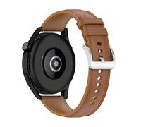 AISPORTS Compatible for Amazfit GTS 3/GTS 2/GTS 2e/GTS 2 Mini/GTS Strap Leather for Women Men, 20mm Soft Breathable Leather Wristband Sport Bracelet Replacement Strap for Amazfit Bip/Bip Lite/GTR 42mm