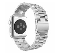 AISPORTS Compatible for Apple Watch Strap 42mm 41mm 40mm 38mm for Women Men, Adjustable Stainless Steel Metal Bracelet Sport Wristband Replacement Strap for Apple Watch Series 10/9/8/7/6/5/4/3/2/1/SE