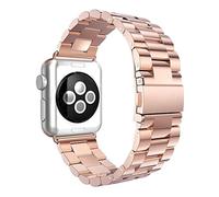 AISPORTS Compatible for Apple Watch Strap 42mm 41mm 40mm 38mm for Women Men, Adjustable Stainless Steel Metal Bracelet Sport Wristband Replacement Strap for Apple Watch Series 10/9/8/7/6/5/4/3/2/1/SE