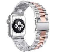 AISPORTS Compatible for Apple Watch Strap 42mm 41mm 40mm 38mm for Women Men, Adjustable Stainless Steel Metal Bracelet Sport Wristband Replacement Strap for Apple Watch Series 10/9/8/7/6/5/4/3/2/1/SE