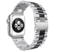 AISPORTS Compatible for Apple Watch Strap 42mm 41mm 40mm 38mm for Women Men, Adjustable Stainless Steel Metal Bracelet Sport Wristband Replacement Strap for Apple Watch Series 10/9/8/7/6/5/4/3/2/1/SE