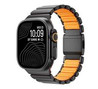 AISPORTS Compatible for Apple Watch Strap 49mm 46mm 45mm 44mm 42mm Titanium Alloy, Adjustable Metal Bracelet Wristband Replacement Strap for Apple Watch Ultra 3/2/1/SE/Series 11/10/9/8/7/6/5/4/3/2/1