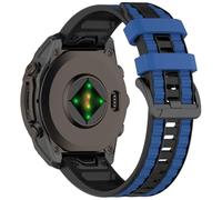 AISPORTS Compatible for Garmin Approach S70 47mm/S62/S60 Strap Silicone, 22mm Quick Fit Watch Strap Sport Wristband Bracelet Replacement Strap for Garmin Instinct E 45mm/3 45mm/2/1/Instinct Crossover