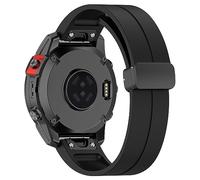 AISPORTS Compatible for Garmin D2 Delta S Strap Silicone, 20mm Quick Fit Watch Strap Sport Wristband Magnetic Buckle Bracelet Replacement Strap for Garmin Descent Mk2S/Epix Pro Gen 2 42mm/Instinct 2S
