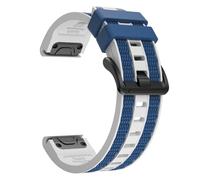 AISPORTS Compatible for Garmin Descent G2/G1 Strap Silicone, 22mm Braided Weave Pattern Wristband Bracelet Replacement Strap for Garmin MARQ Commander/Adventurer/Athlete/Aviator/Captain/Driver/Golfer