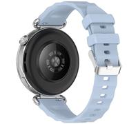 AISPORTS Compatible for Garmin Vivomove 3S/Vivoactive 4S Strap Silicone, 18mm Quick Release Watch Strap Soft Breathable Silicone Bracelet Wristband Replacement Strap for Garmin Forerunner 265S/255S