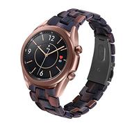 AISPORTS Compatible for Huawei Watch GT 3 Pro Ceramic Strap Resin for Women, 20mm Quick Release Watch Strap Slim Lightweight Resin Wristband Bracelet Replacement Strap for Huawei Watch GT3/GT2 42mm