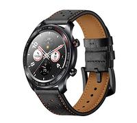 AISPORTS Compatible for Samsung Galaxy Watch 3 45mm Strap Leather for Women Men, 22mm Quick Release Watch Strap Soft Breathable Sport Wristband Bracelet Replacement Strap for Galaxy Watch 46mm/Gear S3