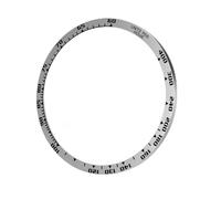 AISPORTS Compatible for Samsung Galaxy Watch 8 40mm Bezel Ring Adhesive Cover Scratch Resistant Protection Stainless Steel Metal Bezel Loop Dial Protective Case Cover for Samsung Galaxy Watch 8 40mm