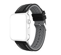 AISPORTS Compatible with Apple Watch Strap 49mm 46mm 45mm 44mm 42mm Silicone, Soft Sport Wristband Metal Buckle Bracelet Replacement Strap for Apple Watch Ultra 2/Ultra/Series 10/9/8/7/6/5/4/3/2/1/SE