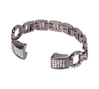 AISPORTS Compatible with Fitbit Alta Strap for Women, Fitbit Alta Strap Stainless Steel Bling Glitter Diamond Rhinestones Bracelet Wristband Replacement Strap for Fitbit Alta/Alta HR Fitness Tracker