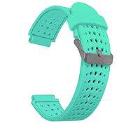AISPORTS Compatible with Garmin Approach S20/S5/S6 Strap Silicone, Soft Breathable Silicone Strap Sport Wristband Bracelet Replacement Strap for Garmin Forerunner 735XT/235/235 Lite/230/220/620/630