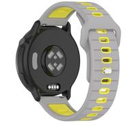 AISPORTS Compatible with Garmin Forerunner 55/165/245/645/570 42mm Strap Silicone, 20mm Quick Release Watch Strap Wristband Bracelet Replacement Band for Garmin Vivoactive 6/5/3/D2 Air/D2 Air X10