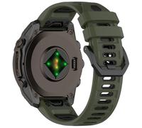AISPORTS Compatible with Garmin Instinct E 45mm/3 45mm/2/1/Instinct Crossover Strap Silicone, 22mm Quick Fit Watch Strap Sport Wristband Bracelet Replacement Strap for Garmin Approach S70 47mm/S62/S60