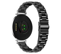 AISPORTS Compatible with Garmin Lily 2 Strap Stainless Steel for Women Men, 14mm Adjustable Solid Metal Buckle Clasp Bracelet Sport Wristband Replacement Strap for Garmin Lily 2 Smart Watch