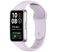 AISPORTS Compatible with Huawei Band 10/9/8 Strap Silicone for Women Men, Soft Flexible Breathable Silicone Watch Strap Bracelet Wristband Replacement Band for Huawei Band 10/9/8 Fitness Tracker