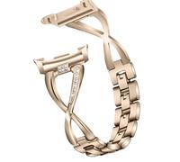 AISPORTS Compatible with Samsung Galaxy Watch 9/8/8 Classic Strap for Women, Crystal Bling Glitter Diamond Rhinestone Jewelry Metal Bracelet Wristband Replacement Strap for Samsung Watch 9/8/8 Classic