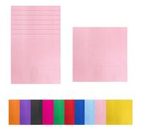 Aisszhao 20PCS Pink Serviettes Napkins,33cm Talking Tables Paper Napkins,Solid Colour Napkins,2 Ply Beverage Luncheon Decorative Soft Dinner Napkin Cocktail for Party,Bar,Restaurant (AZCSCJ0308)