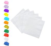 Aisszhao 33cm White Paper Napkins,20PCS Serviettes Napkins Solid Colour for Party,2 Ply Beverage Luncheon Decorative Soft Dinner Napkin Cocktail Bar,Restaurant (AZ-A-ZHIJIN)