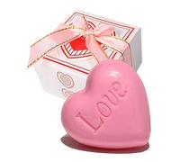 Aistore Cute Mini 24 Pieces Handmade Scented Soap Guests Keepsake Gift for Wedding Gift Baby Shower Favors, Parties, Thanksgiving Gifts (Pink Heart Mini Soap ) by Aistore