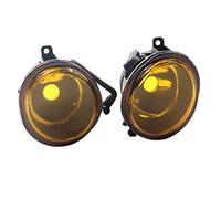 Aisuoka 01-06 For- E46 For- E39 Yellow Lens Pair Bumper Fog Light Lamp Replacement