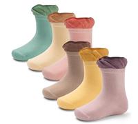 Aisyee Baby Socks Summer Baby Grip Socks Cute Cotton Non Slip Socks for Toddler Kids Baby Girls 2-4 Years