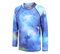 Aisyee Boys Rash Vest Kids Swimming Costume Boys Swim Top Age 5-6