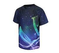 Aisyee Boys Rash Vest Short Sleeve Swim Top Kids Rash Top Age 13-14 Years