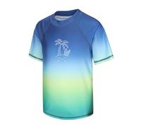 Aisyee Rash Vest Boys Swimsuit Kids Swim Top Boys Short Sleeve Rash Guard Age 6-7 Years