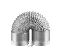 AITAF 1m 2m 3m 4m 5m Silver Aluminium Flexible Ventilation Ducting Hose with 1 Clamp