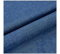AITAF Denim Fabric Denim Slub Stretch Jeans Cotton Material - 150cm /170cm Wide Sold by the Metre (Color : 200g/m Medium Blue)