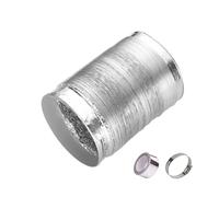 AITAF Exhaust Pipe Round Ducting Aluminum Foil Ducting Hose Ø 80/100/110/120/150/160/170/180/200mm 2 Clamps Include for Bathroom,Kitchen,Toilet,Extractor Fan (Color : 4m, Size : 100mm)